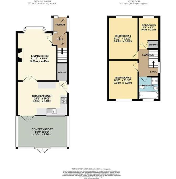 Homely Detached 3 Bedroom House Near Sheffield ロザーハム エクステリア 写真